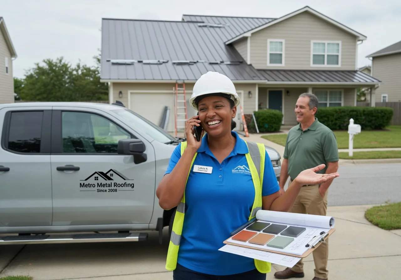 Storm Damage Metal Roof Repair in Ellenburg Center, NY